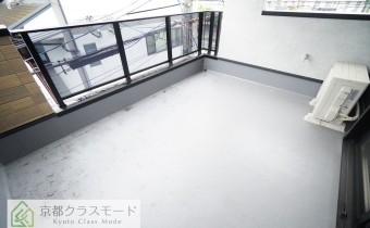 広々バルコニー